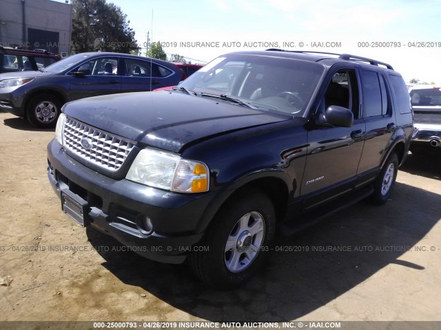 1FMZU75W22ZB70484 - 2002 FORD EXPLORER LIMITED BLACK photo 2