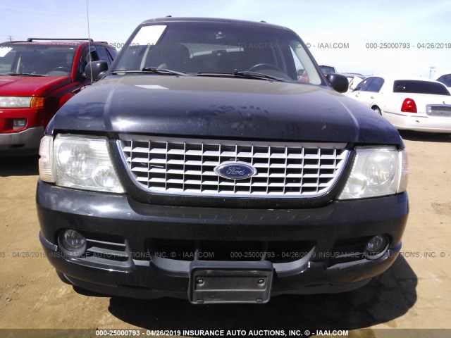 1FMZU75W22ZB70484 - 2002 FORD EXPLORER LIMITED BLACK photo 6