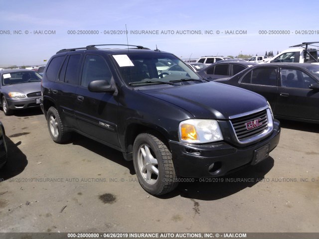 1GKDT13S752120406 - 2005 GMC ENVOY BLACK photo 1