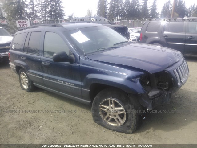 1J4GW48N94C433545 - 2004 JEEP GRAND CHEROKEE LAREDO/COLUMBIA/FREEDOM 深蓝色 照片 1