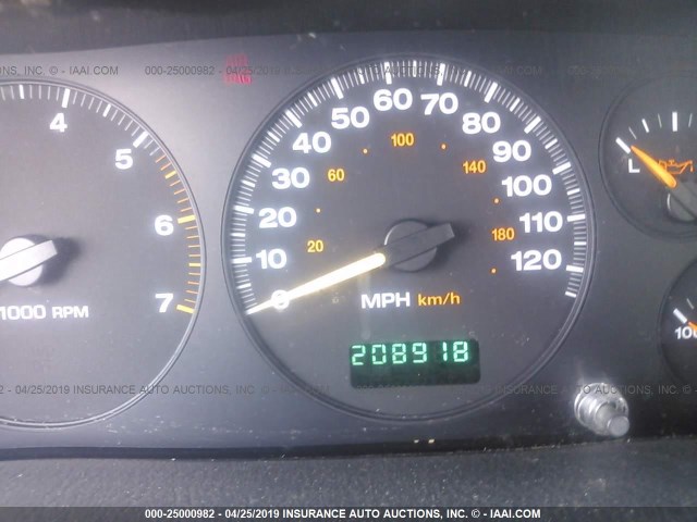 1J4GW48N94C433545 - 2004 JEEP GRAND CHEROKEE LAREDO/COLUMBIA/FREEDOM 深蓝色 照片 7