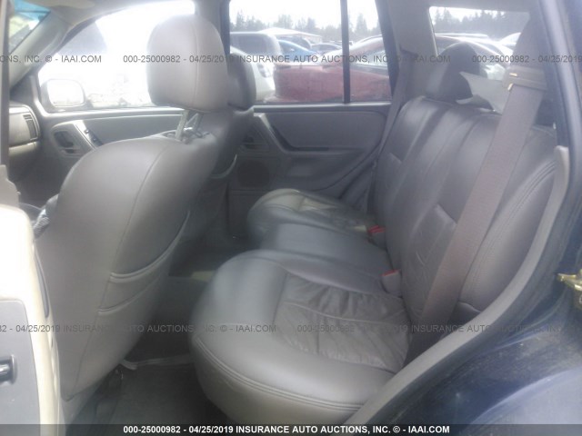1J4GW48N94C433545 - 2004 JEEP GRAND CHEROKEE LAREDO/COLUMBIA/FREEDOM 深蓝色 照片 8