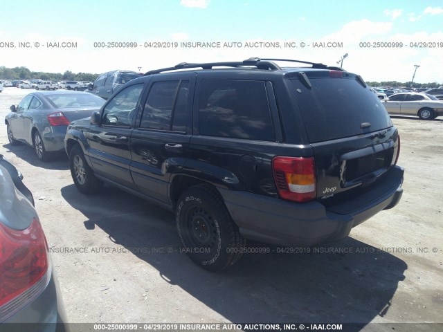 1J4GW48S04C374049 - 2004 JEEP GRAND CHEROKEE LAREDO/COLUMBIA/FREEDOM 黑色 照片 3