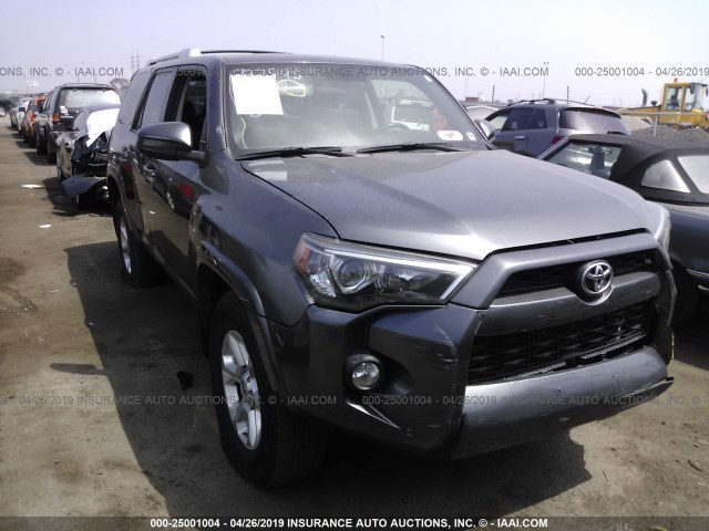 JTEZU5JRXF5089671 - 2015 TOYOTA 4RUNNER SR5/LIMITED GRAY photo 1