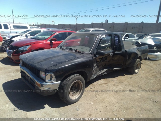 JT4VN93D3N5029559 - 1992 TOYOTA PICKUP 1/2 TON EX LNG WHLBSE DLX BLACK photo 2