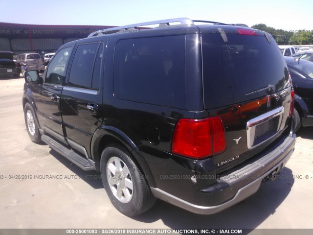 5LMFU28R43LJ04032 - 2003 LINCOLN NAVIGATOR Noir photo 3