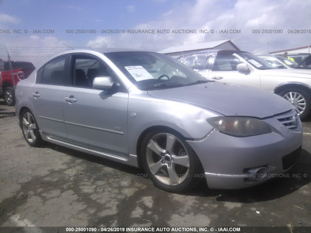 JM1BK323561519303 - 2006 MAZDA 3 S SILVER photo 1