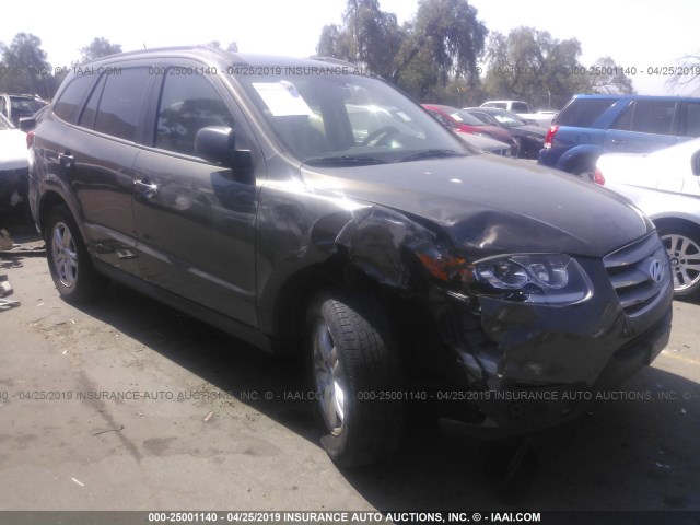 5XYZG3AB2CG154275 - 2012 HYUNDAI SANTA FE GLS GRAY photo 1