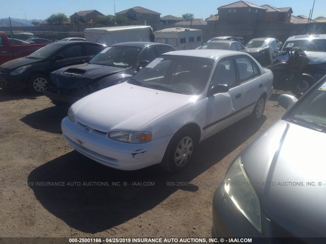 1Y1SK52822Z426043 - 2002 CHEVROLET GEO PRIZM LSI WHITE photo 2