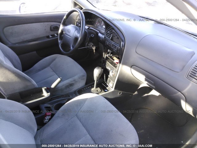 KNAFB121345313680 - 2004 KIA SPECTRA LS GRAY photo 5