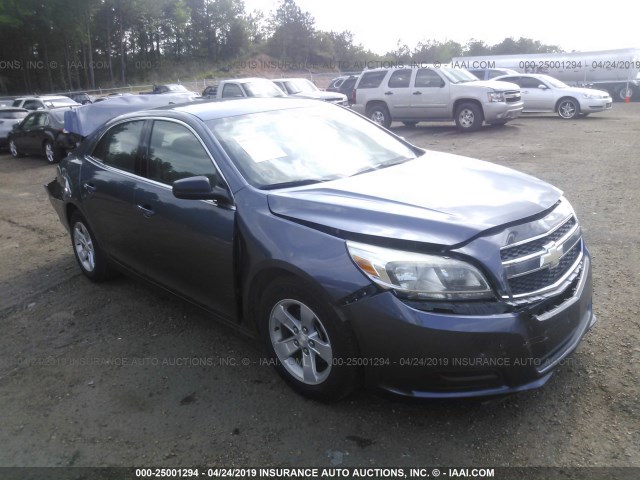 1G11B5SA7DF170708 - 2013 CHEVROLET MALIBU LS BLUE photo 1