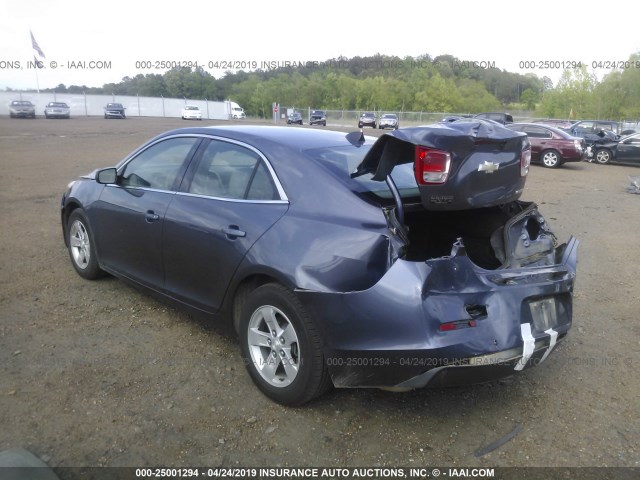 1G11B5SA7DF170708 - 2013 CHEVROLET MALIBU LS BLUE photo 3