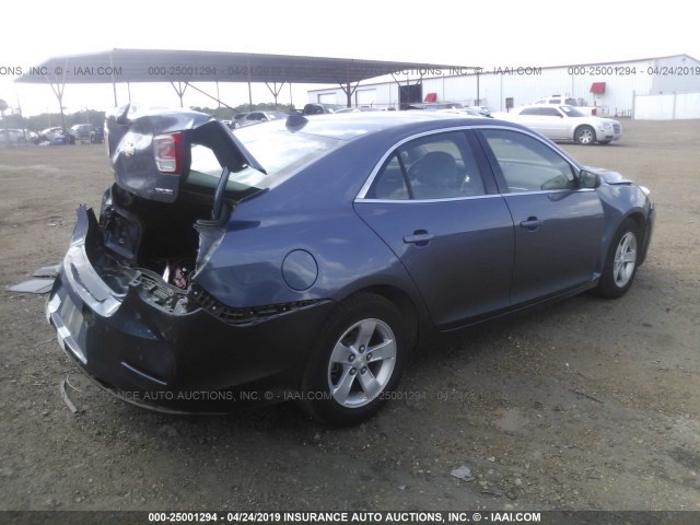1G11B5SA7DF170708 - 2013 CHEVROLET MALIBU LS BLUE photo 4