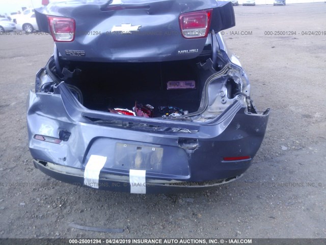 1G11B5SA7DF170708 - 2013 CHEVROLET MALIBU LS BLUE photo 6
