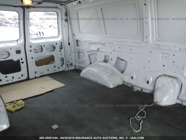 1FTRE14203HA07689 - 2003 FORD ECONOLINE E150 VAN WHITE photo 8