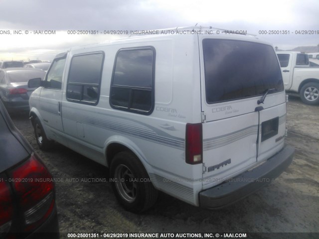 1GDDM19WXSB517604 - 1995 GMC SAFARI XT WHITE photo 3