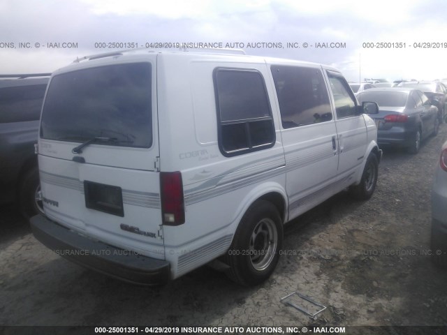 1GDDM19WXSB517604 - 1995 GMC SAFARI XT WHITE photo 4