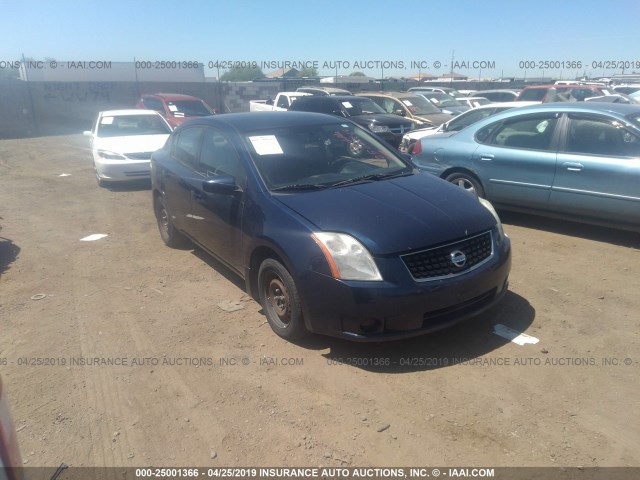 3N1AB61E28L646928 - 2008 NISSAN SENTRA 2.0/2.0S/2.0SL BLUE photo 1