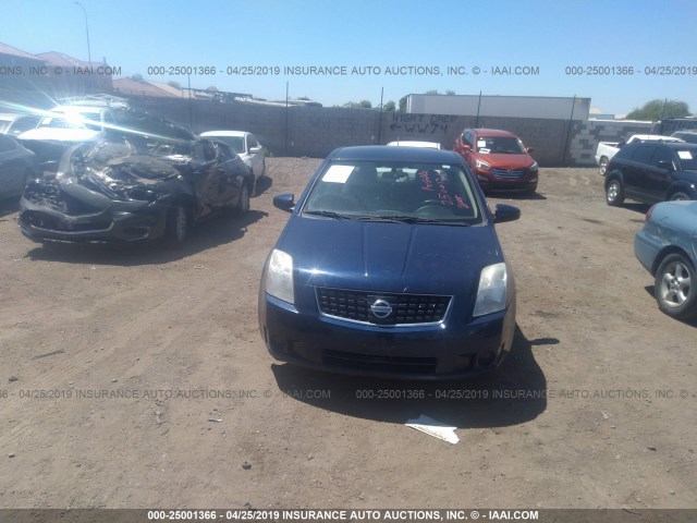 3N1AB61E28L646928 - 2008 NISSAN SENTRA 2.0/2.0S/2.0SL BLUE photo 6