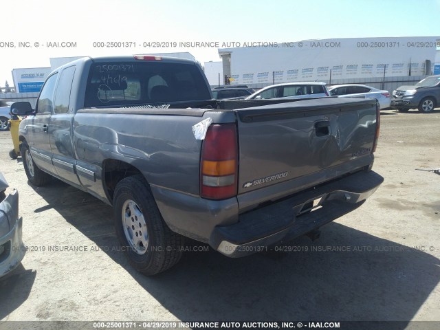 2GCEC19T2Y1179108 - 2000 CHEVROLET SILVERADO C1500 GRAY photo 3