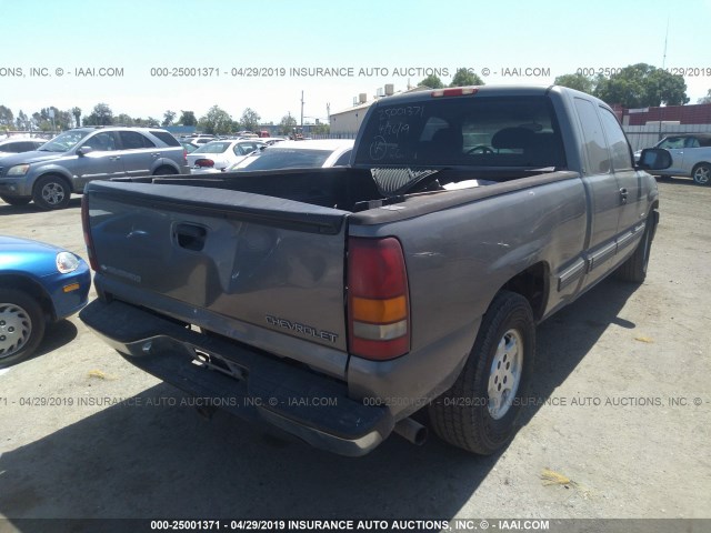 2GCEC19T2Y1179108 - 2000 CHEVROLET SILVERADO C1500 GRAY photo 4