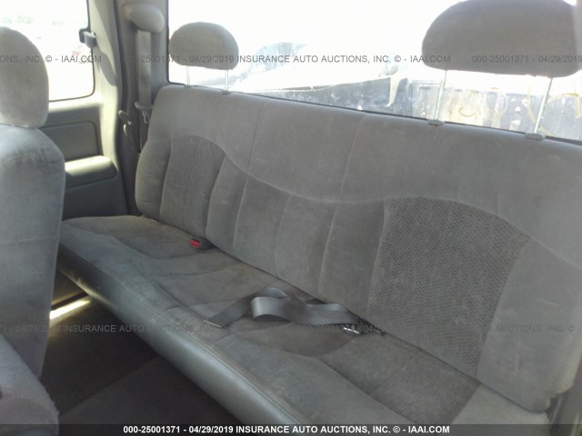 2GCEC19T2Y1179108 - 2000 CHEVROLET SILVERADO C1500 GRAY photo 8