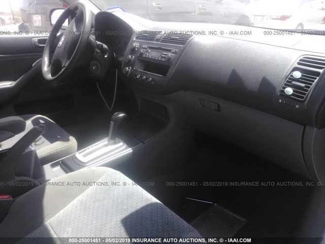 1HGES16335L028972 - 2005 HONDA CIVIC DX VP Gümüş foto 5