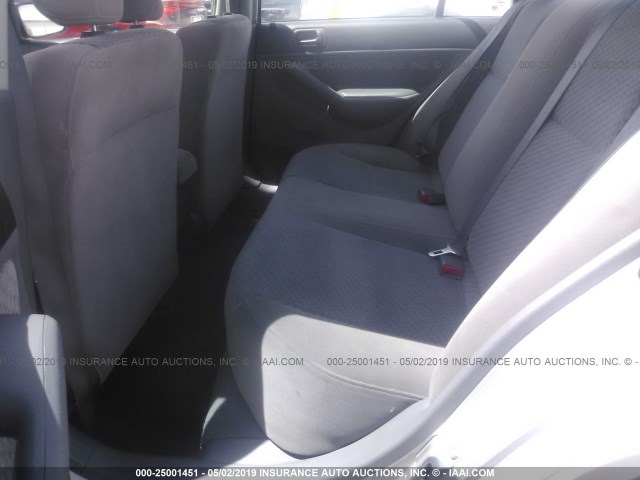 1HGES16335L028972 - 2005 HONDA CIVIC DX VP Gümüş foto 8