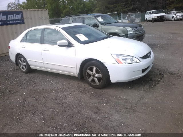 1HGCM665X4A018479 - 2004 HONDA ACCORD EX WHITE photo 1