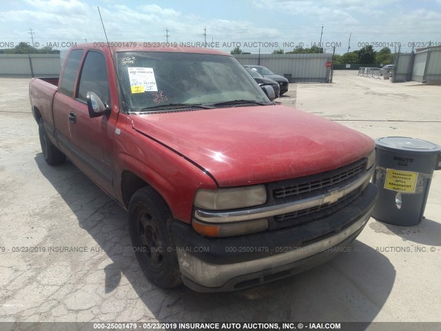 2GCEC19V411174130 - 2001 CHEVROLET SILVERADO C1500 RED photo 1