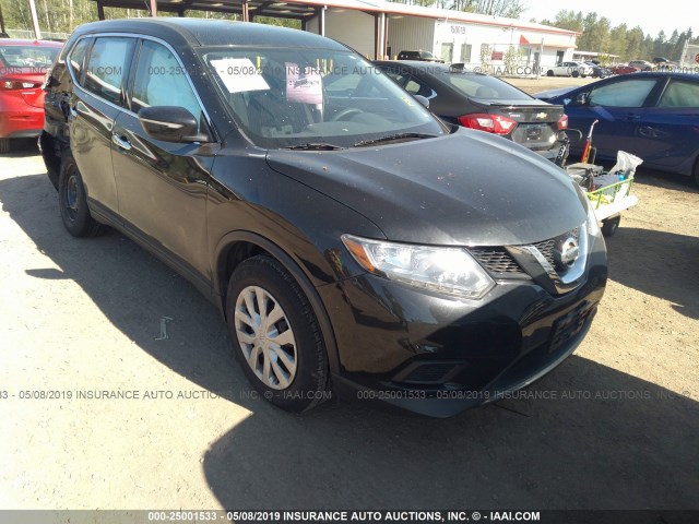 5N1AT2MV7EC856054 - 2014 NISSAN ROGUE S/SL/SV BLACK photo 1