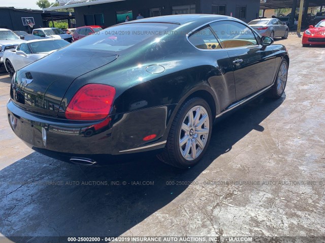 SCBCR73W87C043959 - 2007 BENTLEY CONTINENTAL GT GREEN photo 4