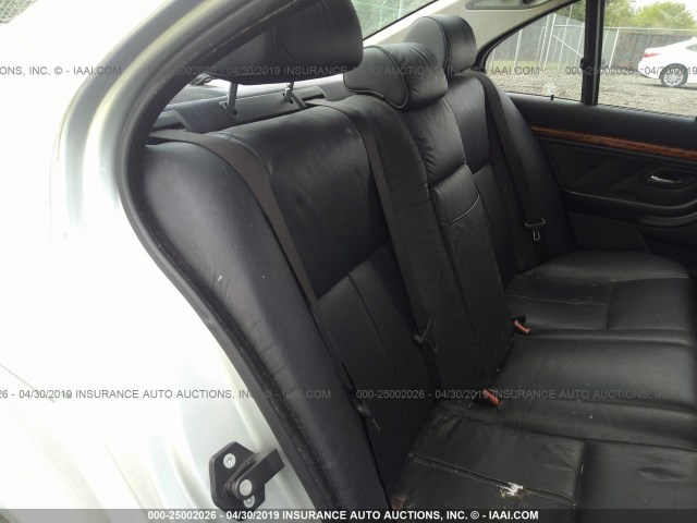WBADM6348YGU09712 - 2000 BMW 528 I AUTOMATIC Gümüş foto 8