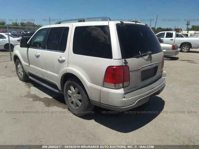 5LMEU68H94ZJ39691 - 2004 LINCOLN AVIATOR 白色 照片 3