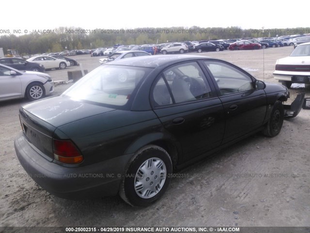 1G8ZH5281VZ287751 - 1997 SATURN SL1 GREEN photo 4