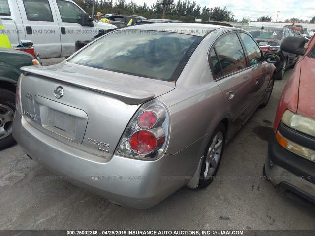 1N4BL11DX5C230518 - 2005 NISSAN ALTIMA SE/SL/SE-R SILVER photo 4