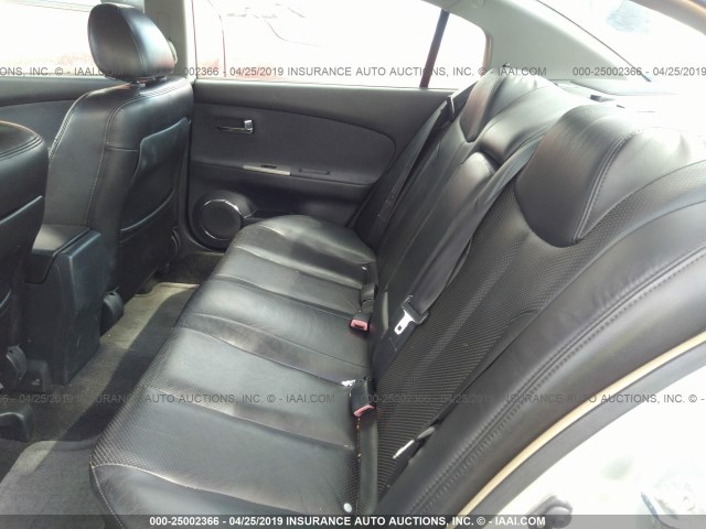 1N4BL11DX5C230518 - 2005 NISSAN ALTIMA SE/SL/SE-R SILVER photo 8