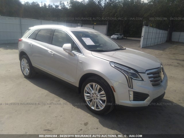 1GYKNERS2KZ112772 - 2019 CADILLAC XT5 PREMIUM LUXURY SILVER photo 1