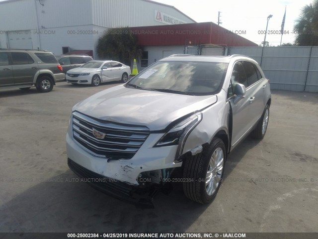 1GYKNERS2KZ112772 - 2019 CADILLAC XT5 PREMIUM LUXURY SILVER photo 6