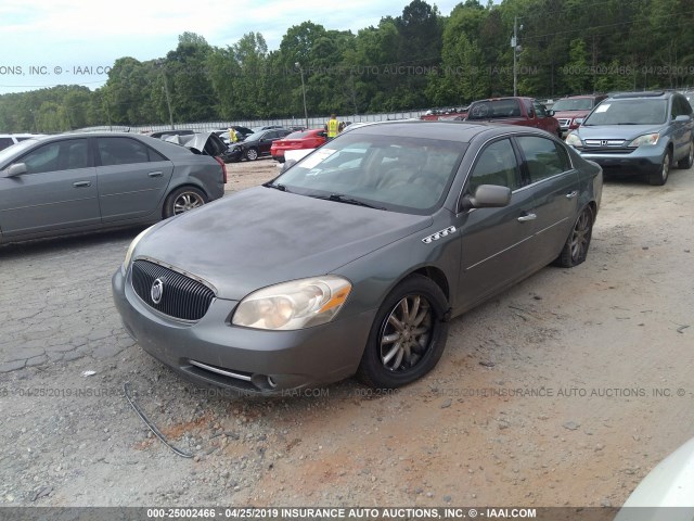 1G4HE57Y07U113555 - 2007 BUICK LUCERNE CXS GRAY photo 2