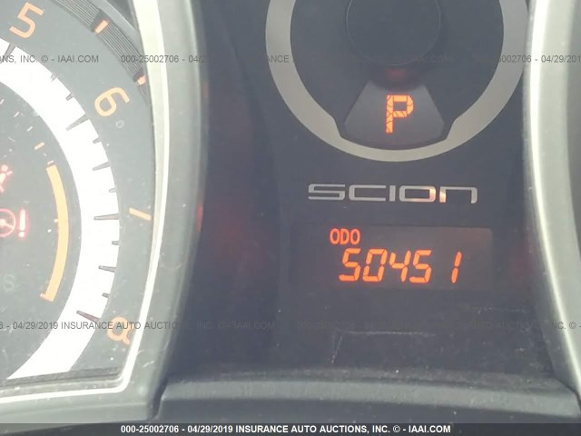 JTKJF5C76E3083957 - 2014 TOYOTA SCION TC SILVER photo 7