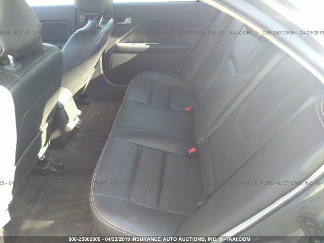 3FADP0L36CR405051 - 2012 FORD FUSION HYBRID GRAY photo 8