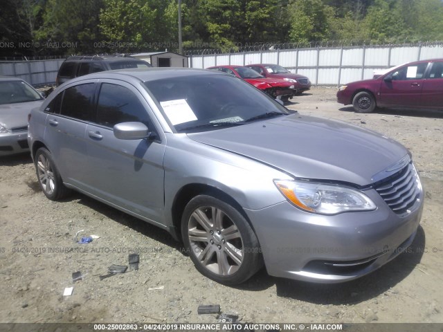 1C3CCBAB4DN705333 - 2013 CHRYSLER 200 LX GRAY photo 1