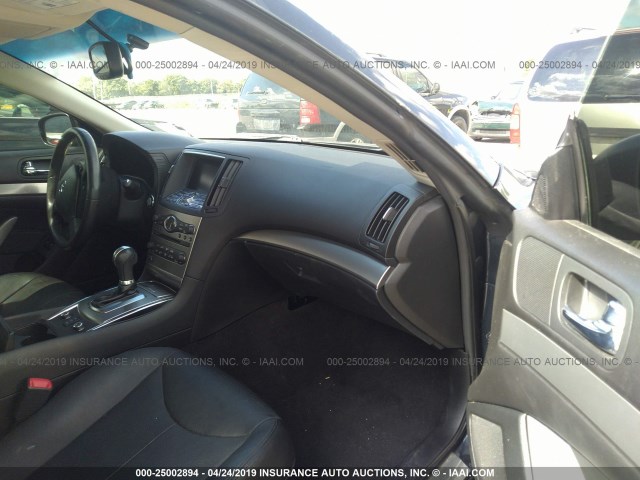 JN1CV6EL4CM472576 - 2012 INFINITI G37 GRAY photo 5