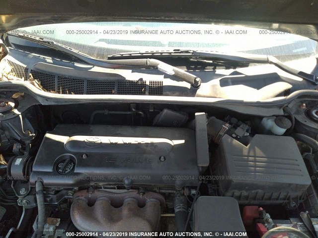 4T1BE46K99U848633 - 2009 TOYOTA CAMRY SE/LE/XLE BLACK photo 10