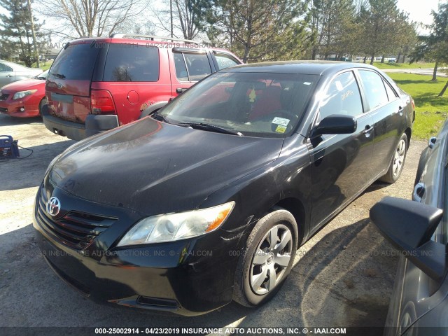 4T1BE46K99U848633 - 2009 TOYOTA CAMRY SE/LE/XLE BLACK photo 2