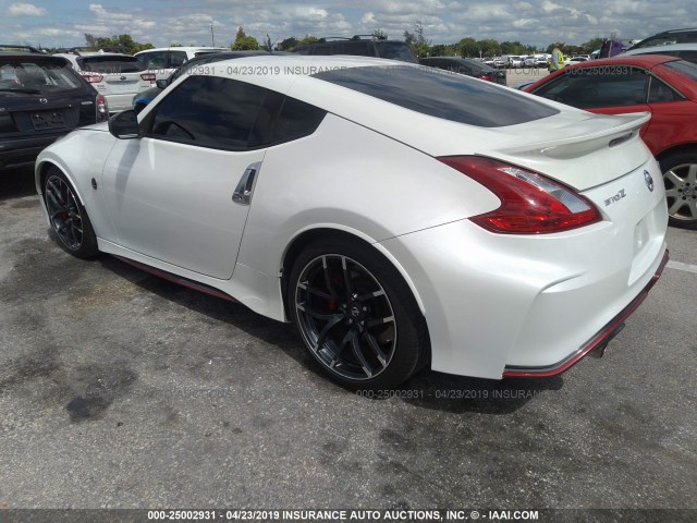 JN1AZ4EH8HM950145 - 2017 NISSAN 370Z TOUR/SPT/TECH/NISMO/TECH WHITE photo 3