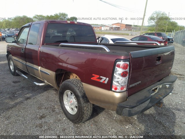 2GTEK19TXX1567317 - 1999 GMC NEW SIERRA K1500 BROWN photo 3