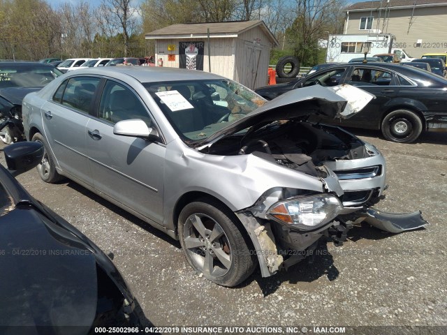 1G1ZD5E08CF354277 - 2012 CHEVROLET MALIBU 2LT SILVER photo 1