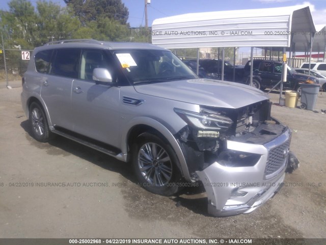 JN8AZ2NE8J9190416 - 2018 INFINITI QX80 SIGNATURE/LIMITED SILVER photo 1